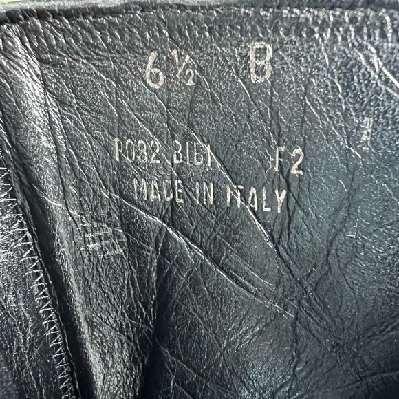 Size6 1/2 canvas logo midi calf coach boots - Picture 17 of 17